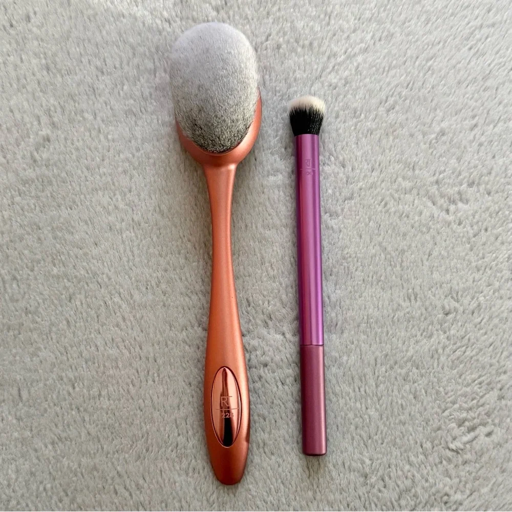 5/$25 🎆 Gently Used Real Techniques 228 Blend & Blur & 300 Deluxe Crease Brushes